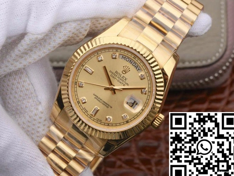 Day-Date EW Rolex Yellow Dial 218238 II Factory Gold 18K 40MM 1228